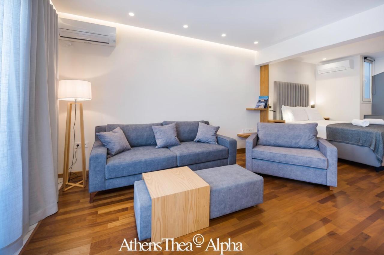Athensthea Alpha Luxury Penthouse Apt In Omonia ภายนอก รูปภาพ