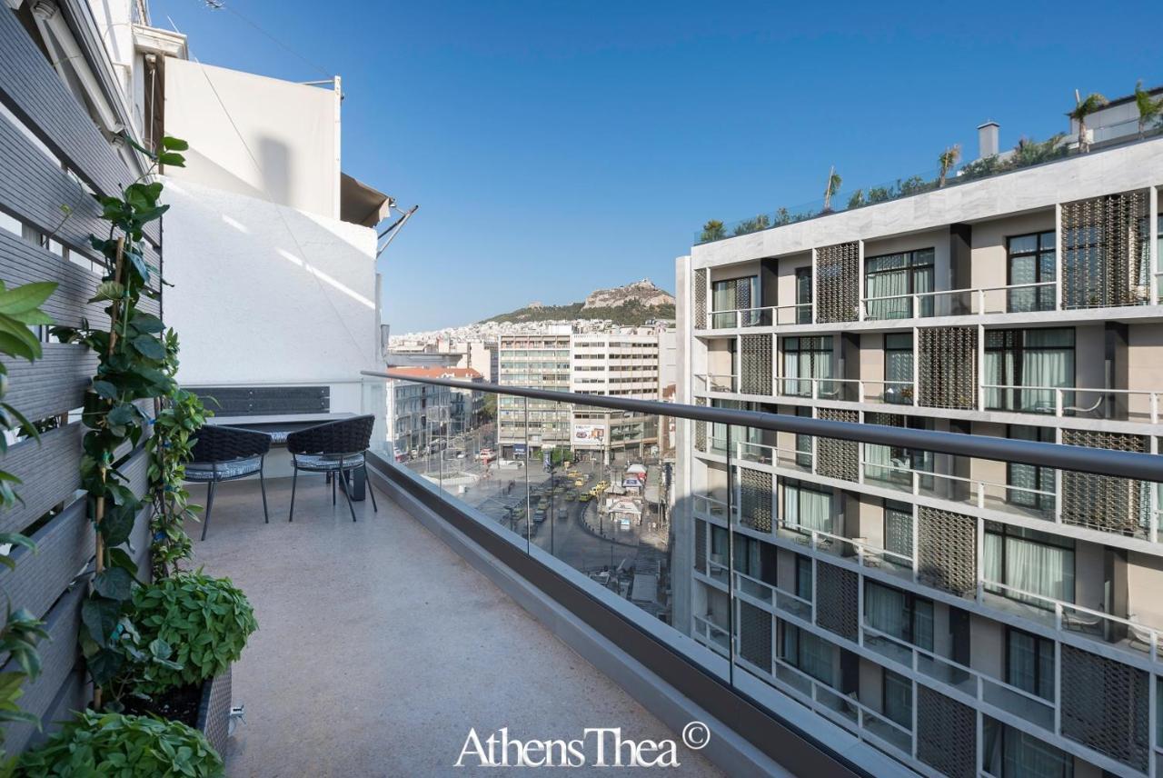 Athensthea Alpha Luxury Penthouse Apt In Omonia ภายนอก รูปภาพ