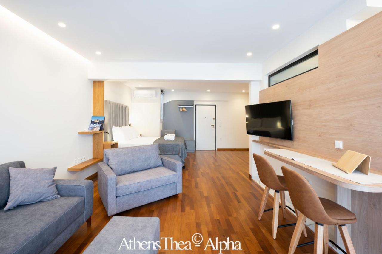Athensthea Alpha Luxury Penthouse Apt In Omonia ภายนอก รูปภาพ