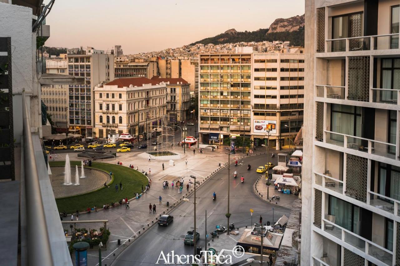 Athensthea Alpha Luxury Penthouse Apt In Omonia ภายนอก รูปภาพ